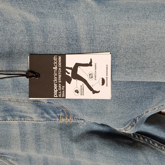 Paper Denim & Cloth 30x32 All Day Stretch Slim Fit NWT - Picture 3 of 6